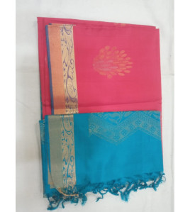 SOFT SILK SAREE WITH BLOUSE