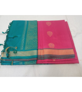 SOFT SILK SAREE WITH BLOUSE