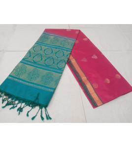 SOFT SILK SAREE WITH BLOUSE