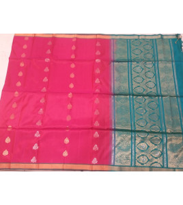SOFT SILK SAREE WITH BLOUSE