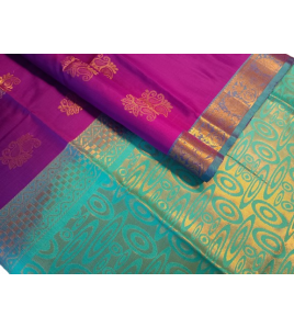 SOFT SILK SAREE WITH BLOUSE