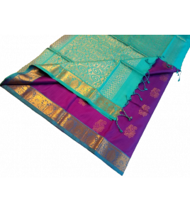 SOFT SILK SAREE WITH BLOUSE