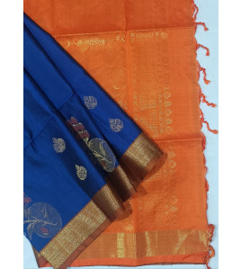 SOFT SILK SAREE WITH BLOUSE