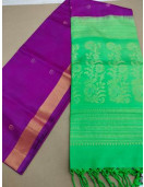 SOFT SILK SAREE WITH BLOUSE