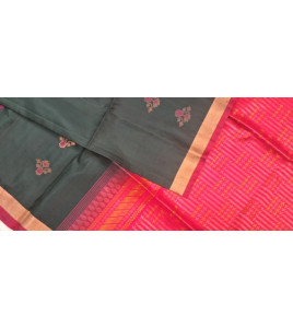 SOFT SILK SAREE WITH BLOUSE