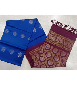 SOFT SILK SAREE WITH BLOUSE