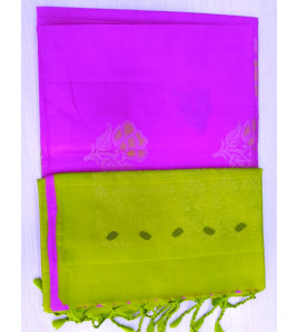 SOFT SILK SAREE WITH BLOUSE