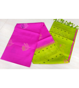 SOFT SILK SAREE WITH BLOUSE