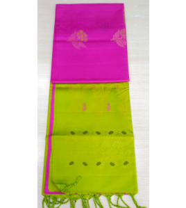 SOFT SILK SAREE WITH BLOUSE