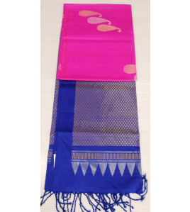 SOFT SILK SAREE WITH BLOUSE