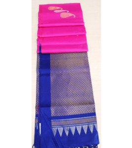 SOFT SILK SAREE WITH BLOUSE