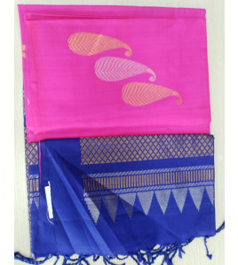 SOFT SILK SAREE WITH BLOUSE