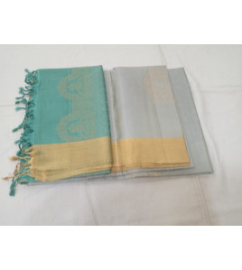 SOFT SILK SAREE WITH BLOUSE