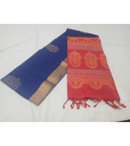 SOFT SILK SAREE WITH BLOUSE