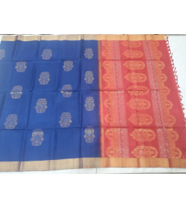 SOFT SILK SAREE WITH BLOUSE