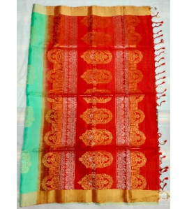 SOFT SILK SAREE WITH BLOUSE