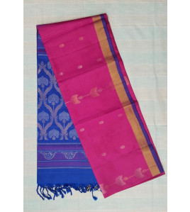 SOFT SILK SAREE WITH BLOUSE