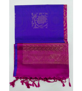 SOFT SILK SAREE WITH BLOUSE