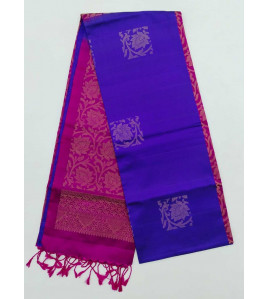 SOFT SILK SAREE WITH BLOUSE