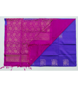 SOFT SILK SAREE WITH BLOUSE