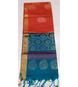 SOFT SILK SAREE WITH BLOUSE