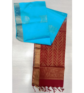 SOFT SILK SAREE WITH BLOUSE