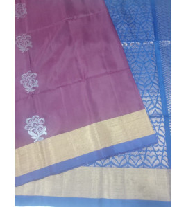 SOFT SILK SAREE WITH BLOUSE