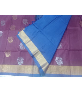 SOFT SILK SAREE WITH BLOUSE
