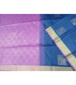 SOFT SILK SAREE WITH BLOUSE