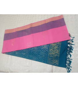 SOFT SILK SAREE WITH BLOUSE