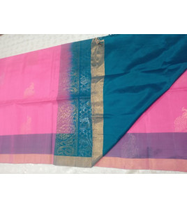SOFT SILK SAREE WITH BLOUSE
