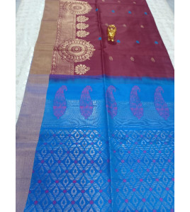 SOFT SILK SAREE WITH BLOUSE