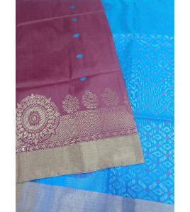 SOFT SILK SAREE WITH BLOUSE