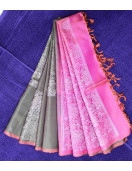 SOFT SILK SAREE WITH BLOUSE
