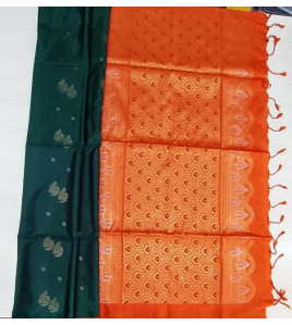 SOFT SILK SAREE WITH BLOUSE