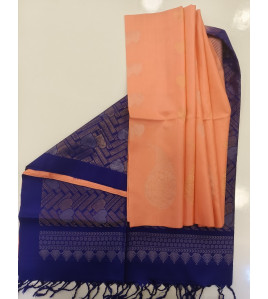 SOFT SILK SAREE WITH BLOUSE