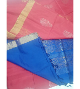 SOFT SILK SAREE WITH BLOUSE