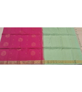 SOFT SILK SAREE WITH BLOUSE
