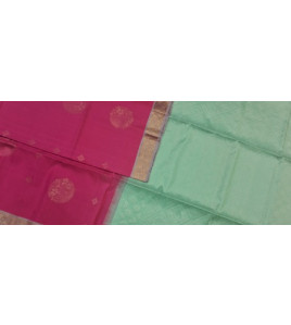 SOFT SILK SAREE WITH BLOUSE