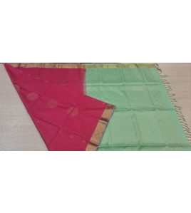 SOFT SILK SAREE WITH BLOUSE