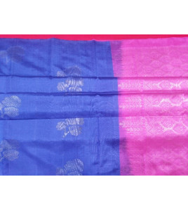 SOFT SILK SAREE WITH BLOUSE