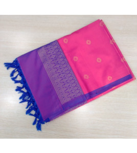 SOFT SILK SAREE WITH BLOUSE