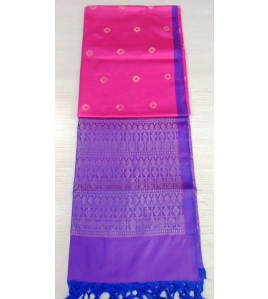 SOFT SILK SAREE WITH BLOUSE