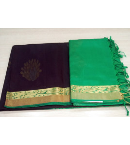 SOFT SILK SAREE WITH BLOUSE
