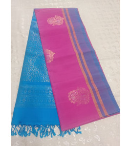 SOFT SILK SAREE WITH BLOUSE