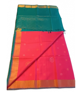 SOFT SILK SAREE WITH BLOUSE