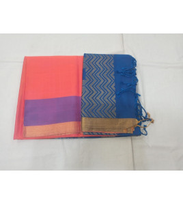 SOFT SILK SAREE WITH BLOUSE