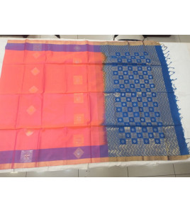 SOFT SILK SAREE WITH BLOUSE