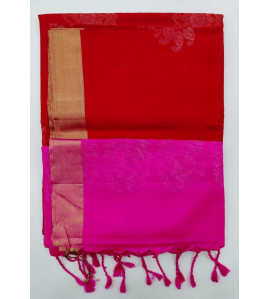 SOFT SILK SAREE WITH BLOUSE