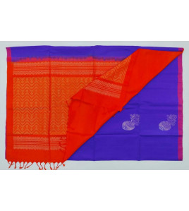 SOFT SILK SAREE WITH BLOUSE